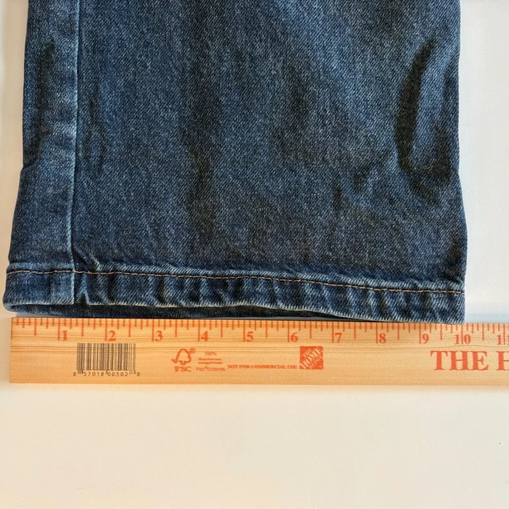 Judy Blue Jeans 24W‎ True Form Rigid Magic Wide Cuff Straight Dark Wash Stretch